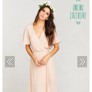 Show Me Your MuMu bridesmaid/maxi dress SZ small